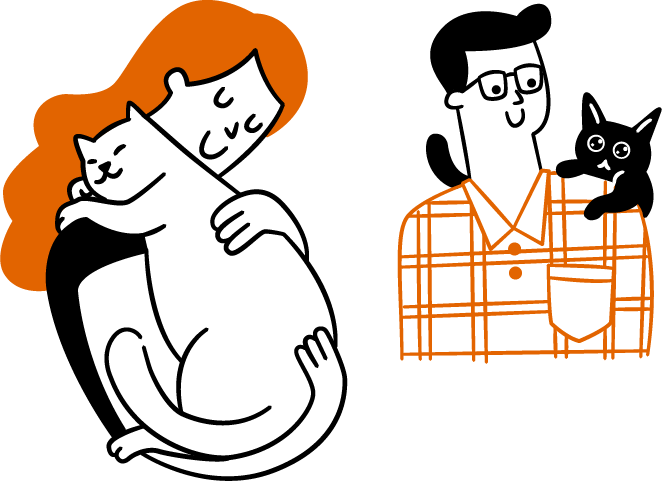 ねこちゃんと一緒にご来場いただく皆さまへ　イメージ